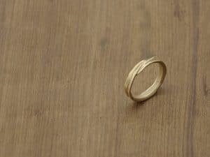 gold flax ring